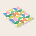 Mid Century Modern Shapes - Multi Color Notebook Gallery Image 3