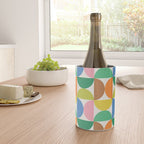 Mid Century Modern Shapes - Multi Color Wine Chiller Gallery Image 4