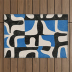 Intersecting Forms Outdoor Rug Gallery Image 1