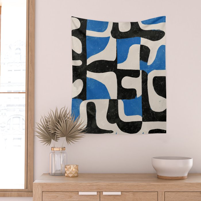 Intersecting Forms Wall Tapestry Gallery Image 2
