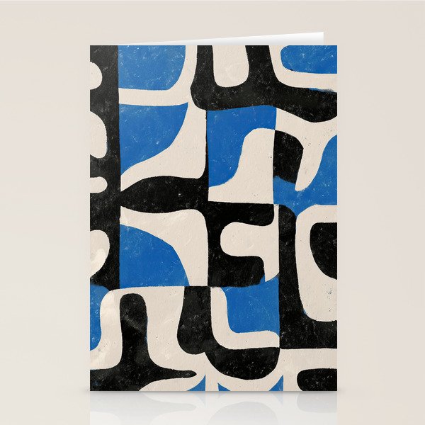 Intersecting Forms Stationery Card Gallery Image 2
