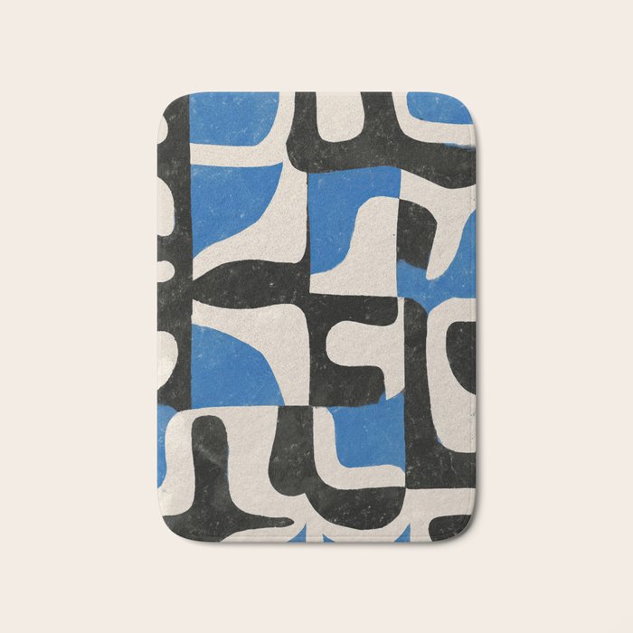 Intersecting Forms Bath Mat Gallery Image 1