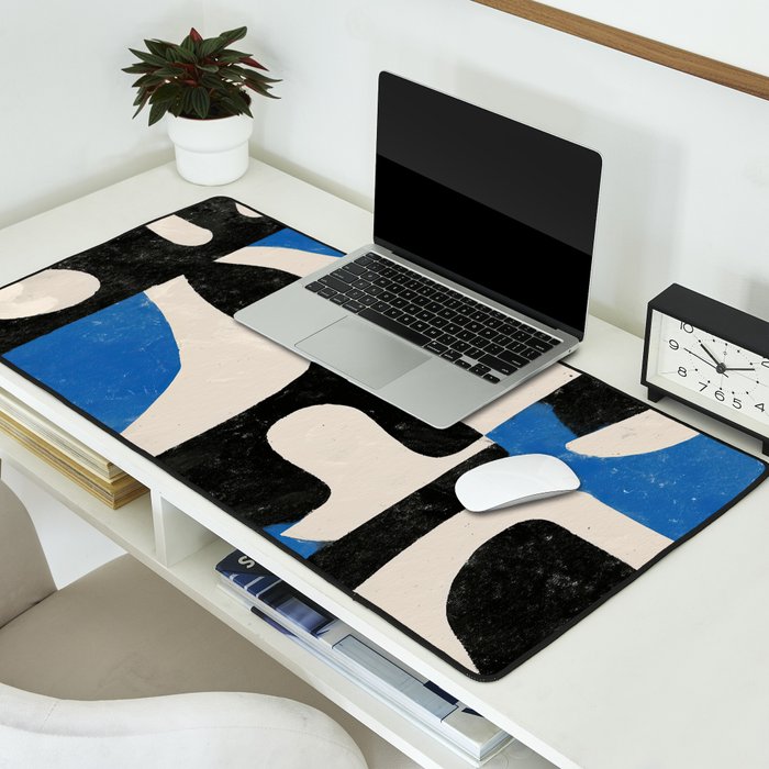 Intersecting Forms Desk Mat Gallery Image 2