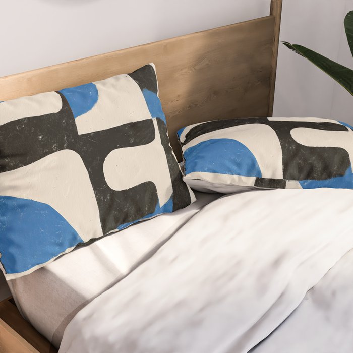 Intersecting Forms Pillow Sham Gallery Image 2