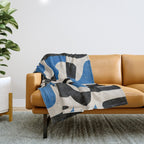Intersecting Forms Throw Blanket Gallery Image 1