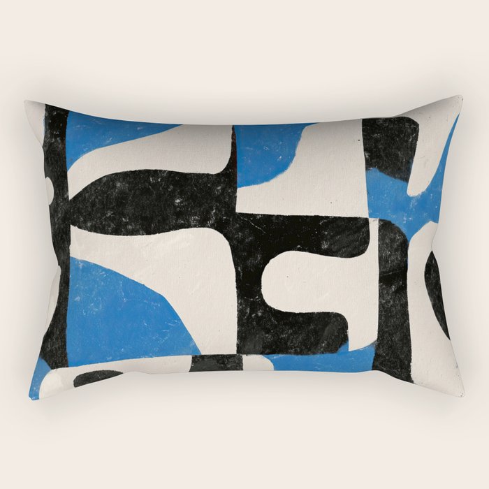 Intersecting Forms Rectangular Pillow Gallery Image 2