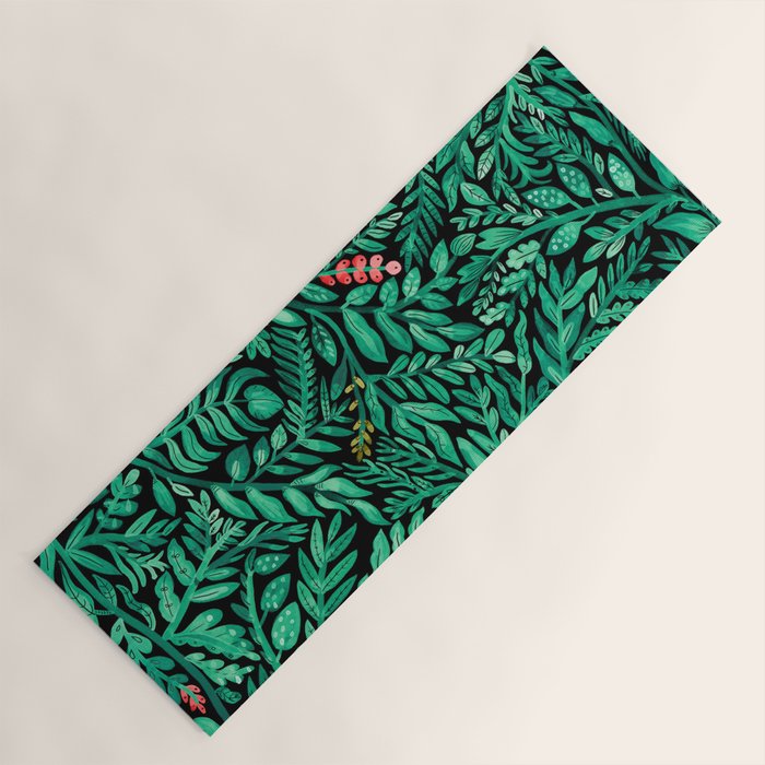Dark Hedgerow Yoga Mat Gallery Image 1