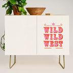 Wild Wild West Cowboy Typography Credenza Gallery Image 1