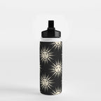 Freckled Suns - black and cream Water Bottle Gallery Image 2