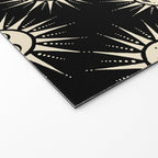 Freckled Suns - black and cream Welcome Mat Gallery Image 2