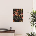 Dark Forest Magic Mushrooms Art Poster Gallery Image 2