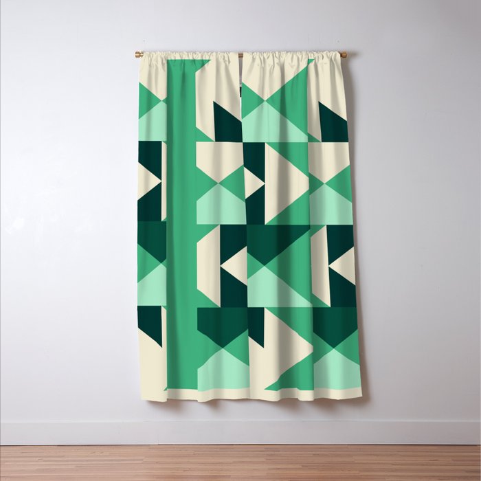 Abstract Shapes 86 Window Curtain Gallery Image 3