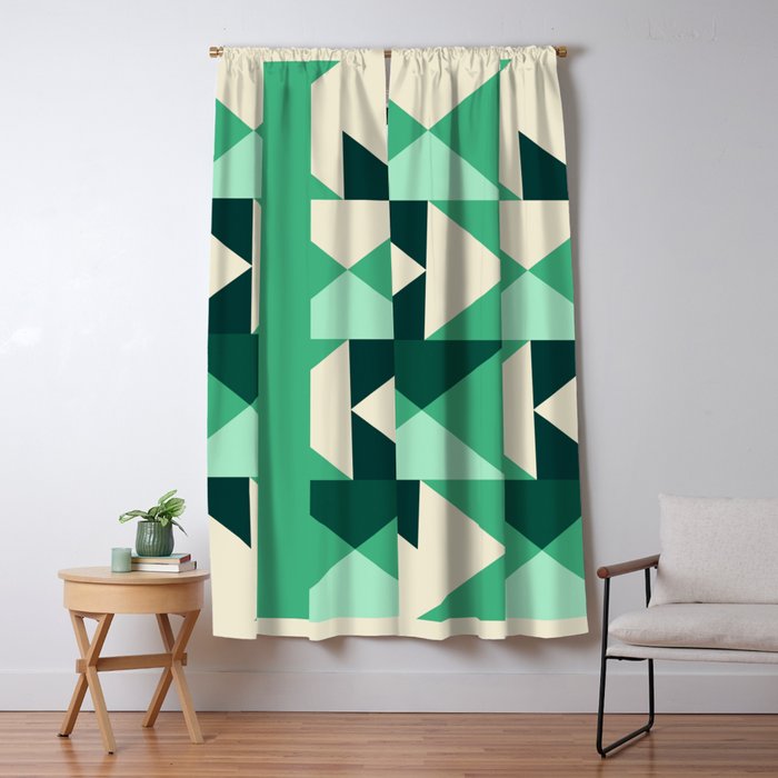 Abstract Shapes 86 Window Curtain Gallery Image 5
