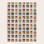 Whimsical Cottage Grid - Cozy Heirloom Poster Gallery Image 4