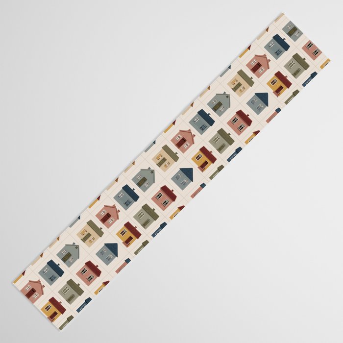 Whimsical Cottage Grid - Cozy Heirloom Table Runner Gallery Image 3