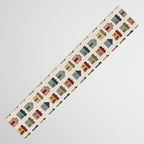 Whimsical Cottage Grid - Cozy Heirloom Table Runner Gallery Image 3