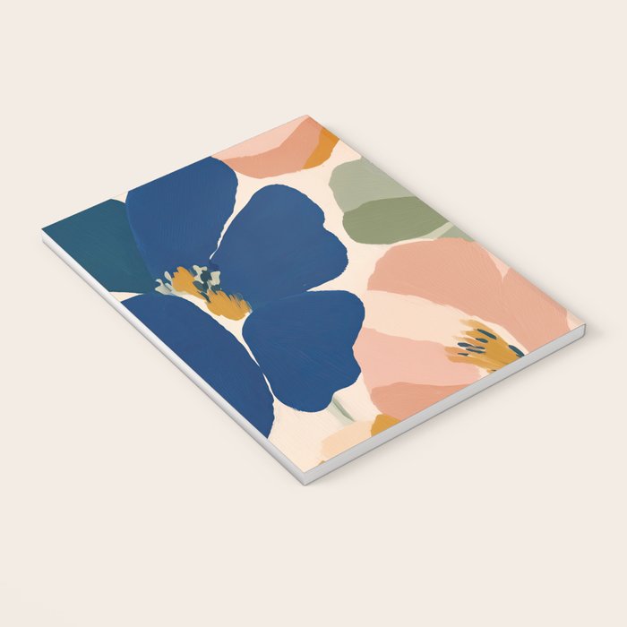 Soft Abstract Floral Garden I Notebook Gallery Image 3