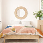 Soft Abstract Floral Garden I Duvet Cover Gallery Image 3