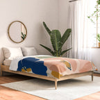 Soft Abstract Floral Garden I Comforter Gallery Image 2