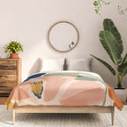 Soft Abstract Floral Garden I Comforter Gallery Image 3