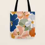 Soft Abstract Floral Garden I Tote Bag Gallery Image 1