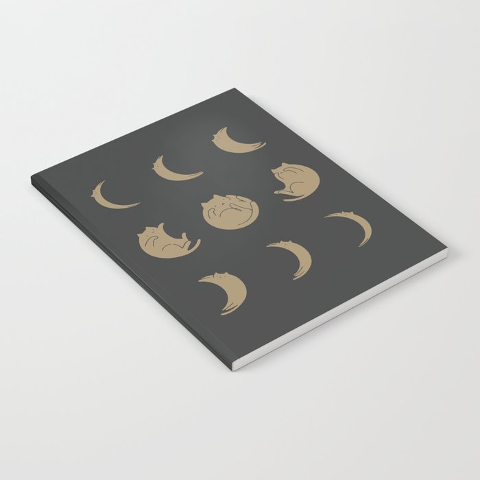 Cat Landscape 136: Cat Moon Notebook Gallery Image 1