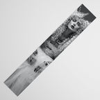Goldilocks and the three makeup artists female fashion & glamour beautiful blond curls black and white photography - photograph - photographs Table Runner Gallery Image 3