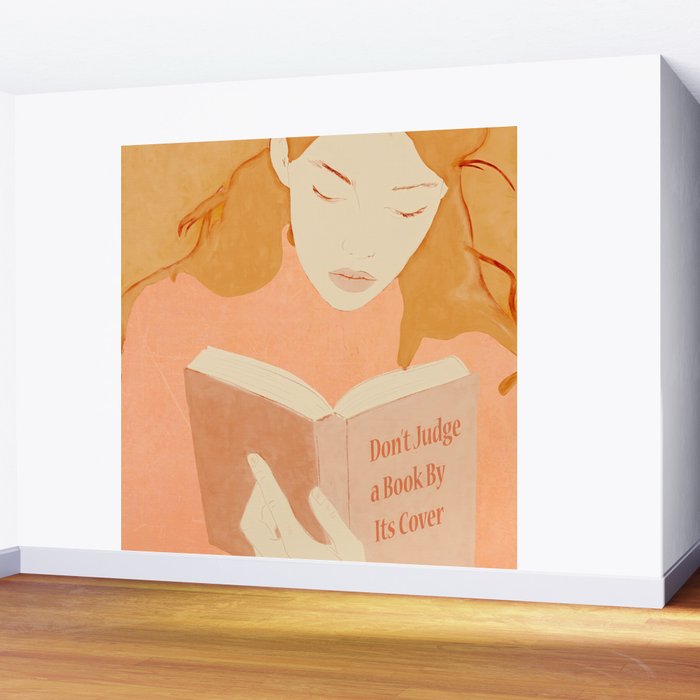 Donât Judge a Book By Its Cover 3 Wall Mural Gallery Image 2