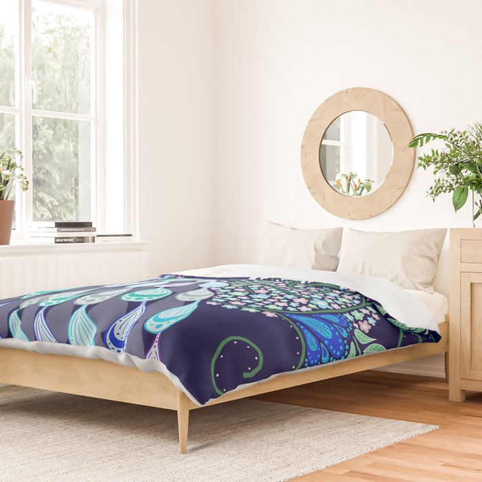 Moonlark Garden Duvet Cover Gallery Image 2