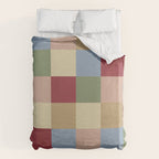Bold Vintage Checks Pattern - Large XXI Duvet Cover Gallery Image 6