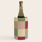 Bold Vintage Checks Pattern - Large XXI Wine Chiller Gallery Image 2