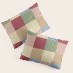 Bold Vintage Checks Pattern - Large XXI Pillow Sham Gallery Image 3