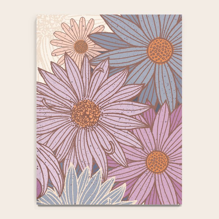 Monarch Butterfly and Wildflowers - Cream Notebook Gallery Image 4