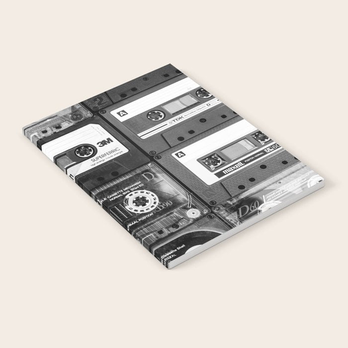 Something Nostalgic - black and white #decor #society6 #buyart Notebook Gallery Image 2
