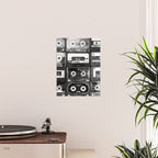 Something Nostalgic - black and white #decor #society6 #buyart Poster Gallery Image 2