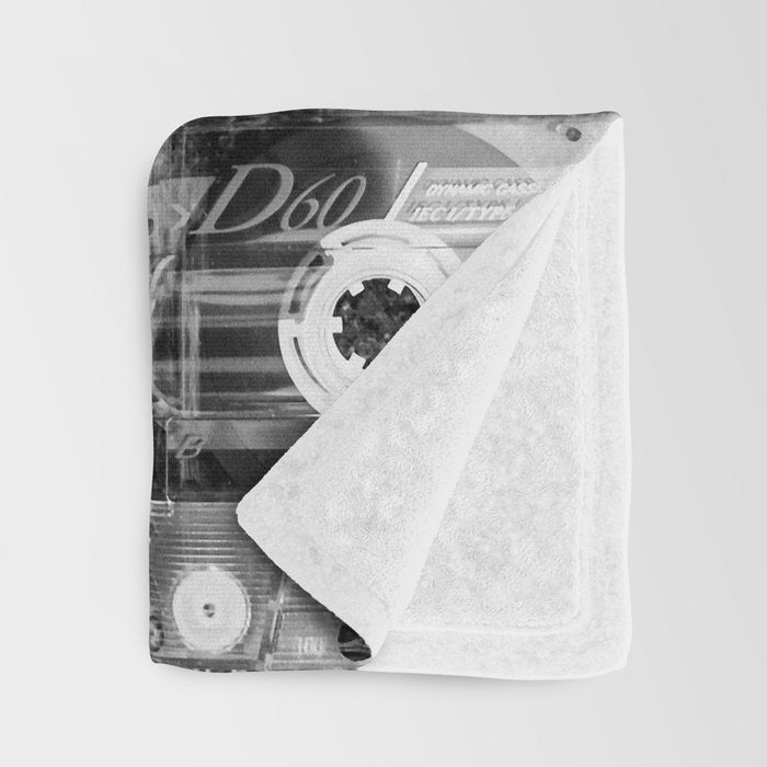 Something Nostalgic - black and white #decor #society6 #buyart Throw Blanket Gallery Image 3
