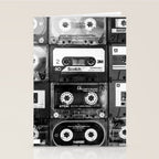 Something Nostalgic - black and white #decor #society6 #buyart Stationery Card Gallery Image 2