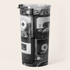 Something Nostalgic - black and white #decor #society6 #buyart Travel Mug Gallery Image 3