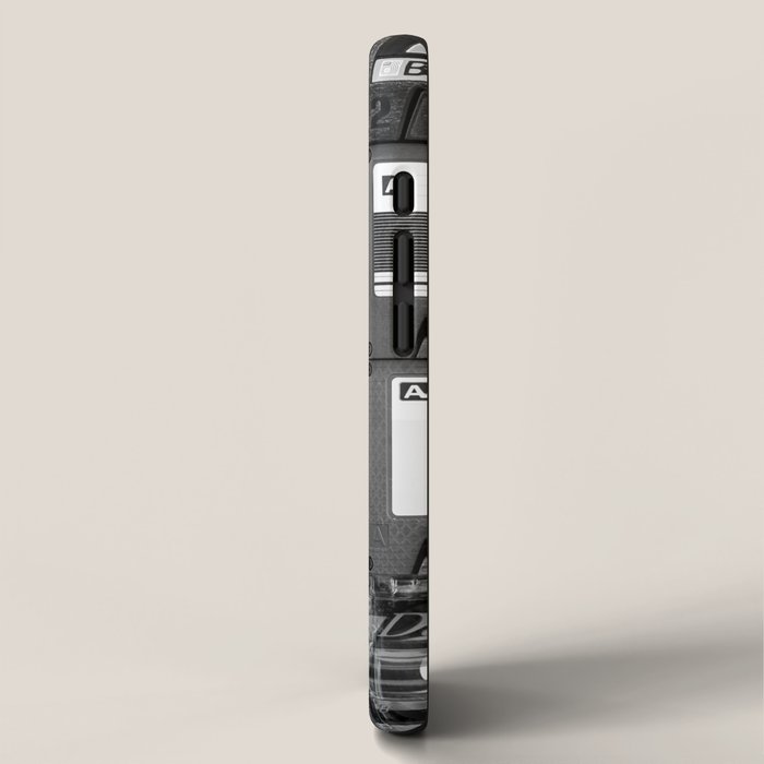 Something Nostalgic - black and white #decor #society6 #buyart iPhone Case Gallery Image 2