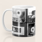 Something Nostalgic - black and white #decor #society6 #buyart Coffee Mug Gallery Image 3