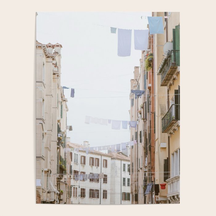 Venetian Laundry - Venice Italy Travel Photography Poster Gallery Image 1