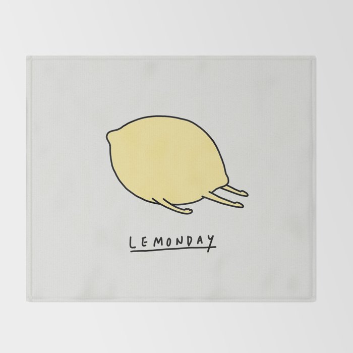 Lemonday Throw Blanket Gallery Image 2