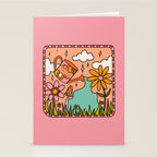 Scorpio Garden Stationery Card Gallery Image 2