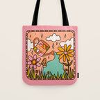 Scorpio Garden Tote Bag Gallery Image 1
