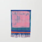 Double Blue Pink Colourfield  Wall Hanging Gallery Image 1