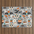 Halloween Party Outdoor Rug Gallery Image 1