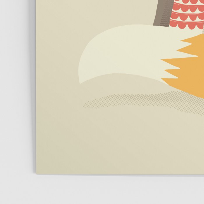 Whimsical Red Fox Poster Gallery Image 3
