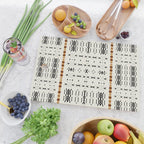 Mudcloth Tribal Neutral 02 Cutting Board Gallery Image 2
