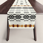 Mudcloth Tribal Neutral 02 Table Runner Gallery Image 1