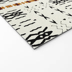 Mudcloth Tribal Neutral 02 Welcome Mat Gallery Image 2